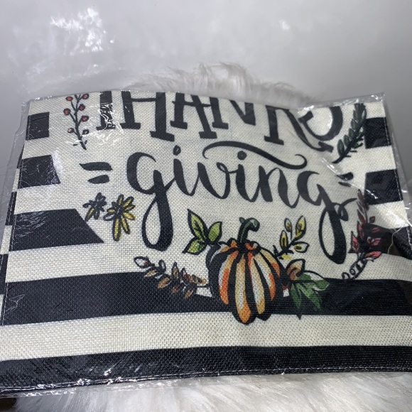 ZUEXT Welcome Thanksgiving Stripe Fall Garden Flag - Picture 4 of 7